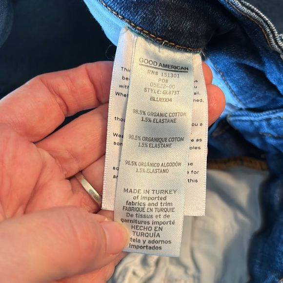 Good American good legs size 15 /34 skinny jeans - Picture 3 of 9